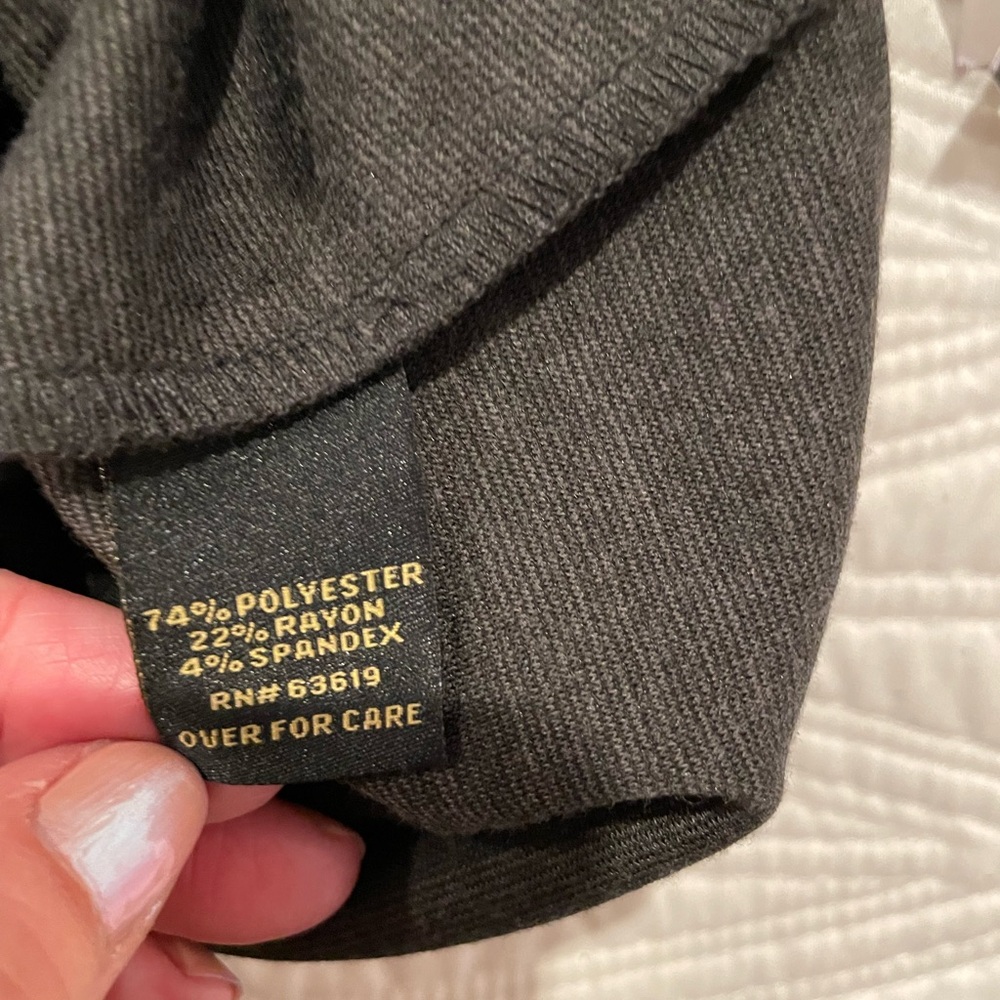 Essentials By Abs Dark Gray Jacket Coat - image 8